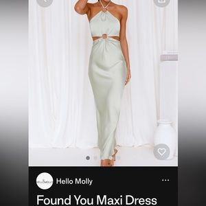 BRAND NEW WITH TAGS Hello Molly maxi dress, size xs